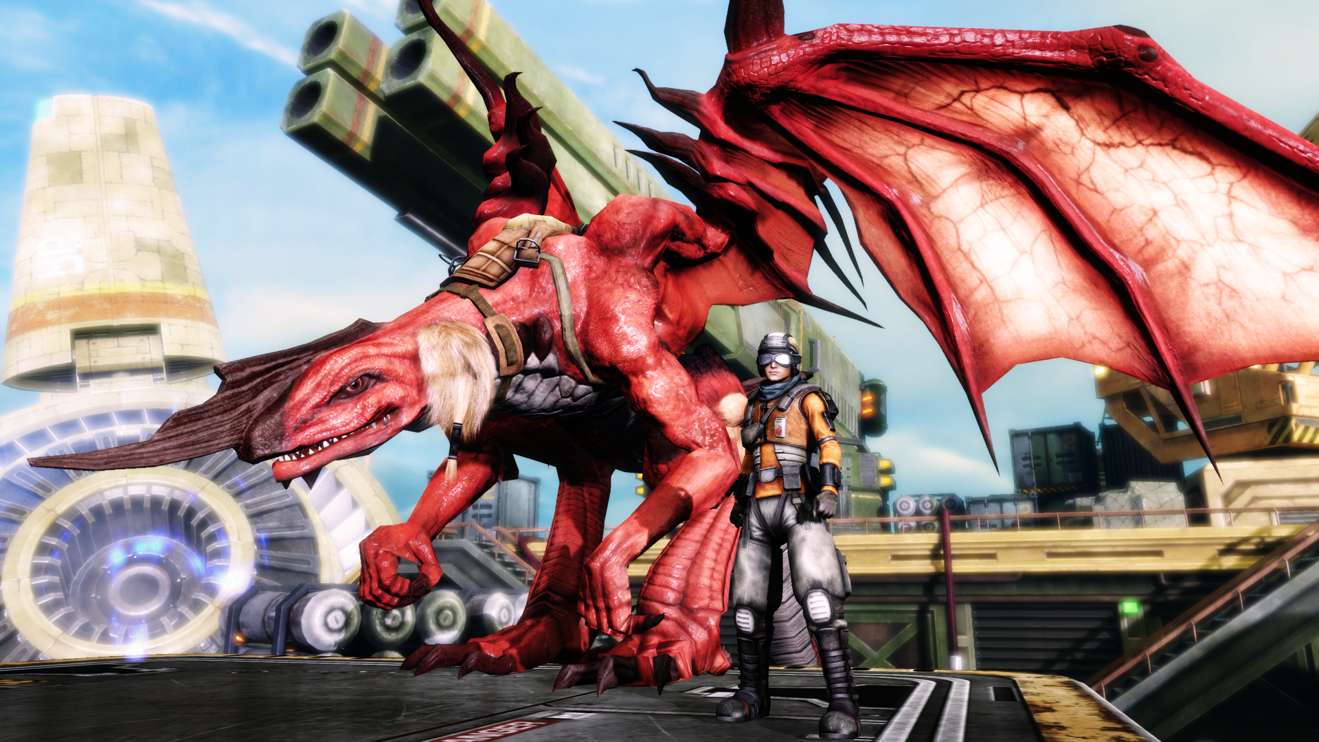 The Bloodskin Dragon from Crimson Dragon is Pretty Wicked