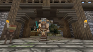 Here Comes the Dovahkiin in Minecraft’s Skyrim DLC