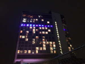 Sony Turns an Old Hotel Into a Giant PS4