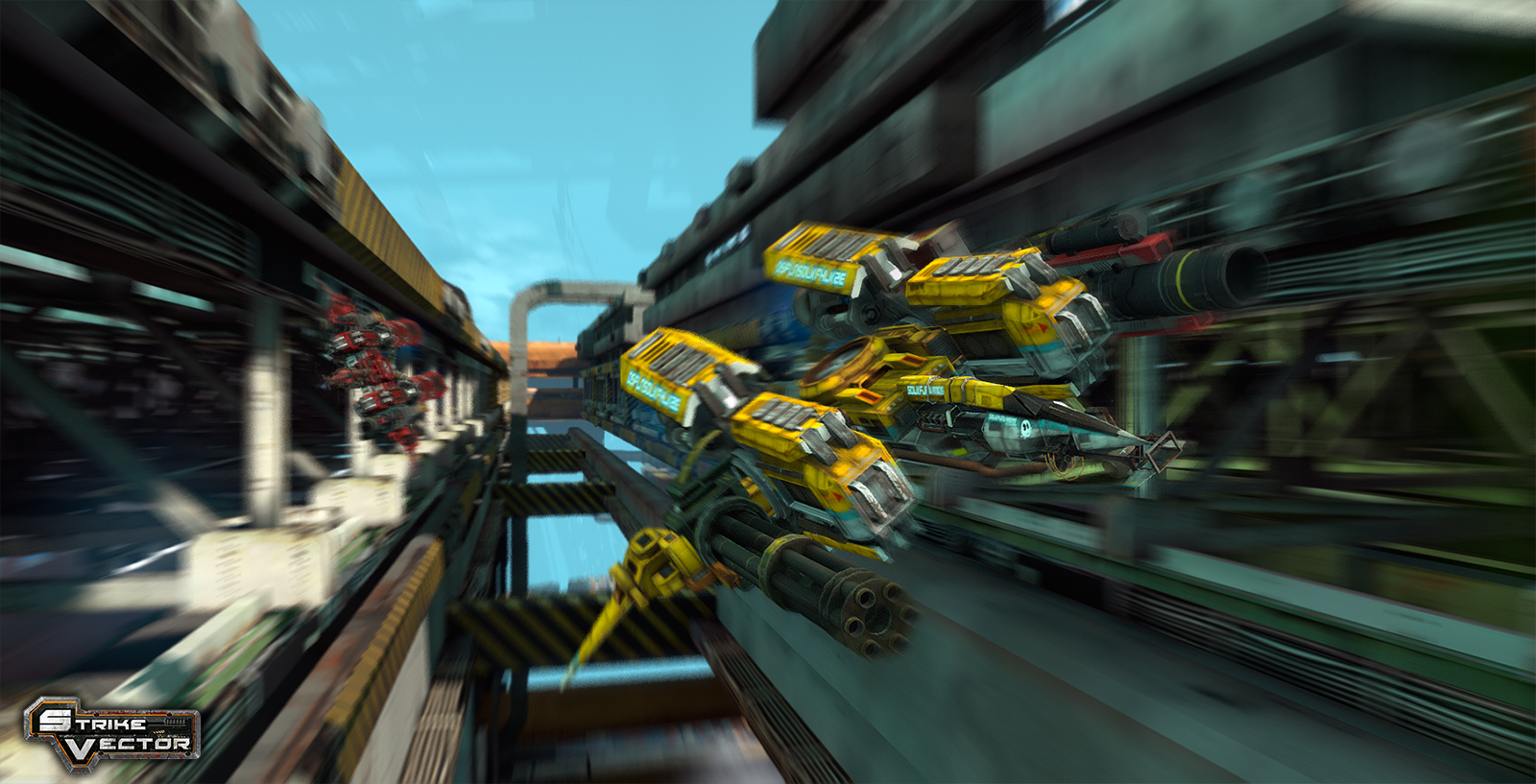 Strike Vector, a Breakneck Speed Aerial Combat Game, is Quite the Looker