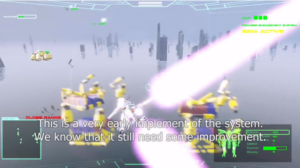 Why Yes, the Mechs in Project Nimbus have Beam Sabers