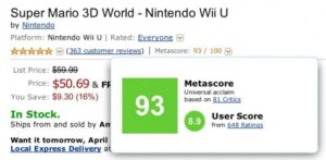 Amazon is Quietly Associating Metacritic Scores with Games Now