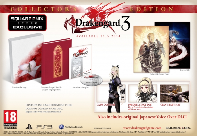Drakengard 3 Collector’s Edition is Coming to Europe