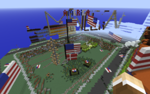 One to One Scale Recreation of Denmark Within Minecraft is Blown Up and Claimed by Americans