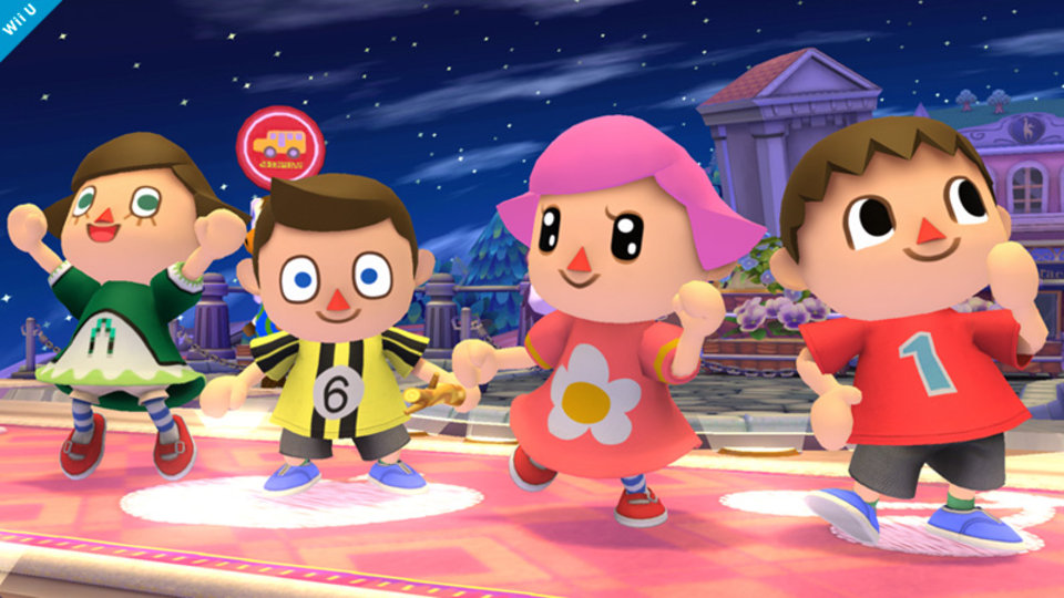 You Can Play as the Female Villager from Animal Crossing in Super Smash Bros.