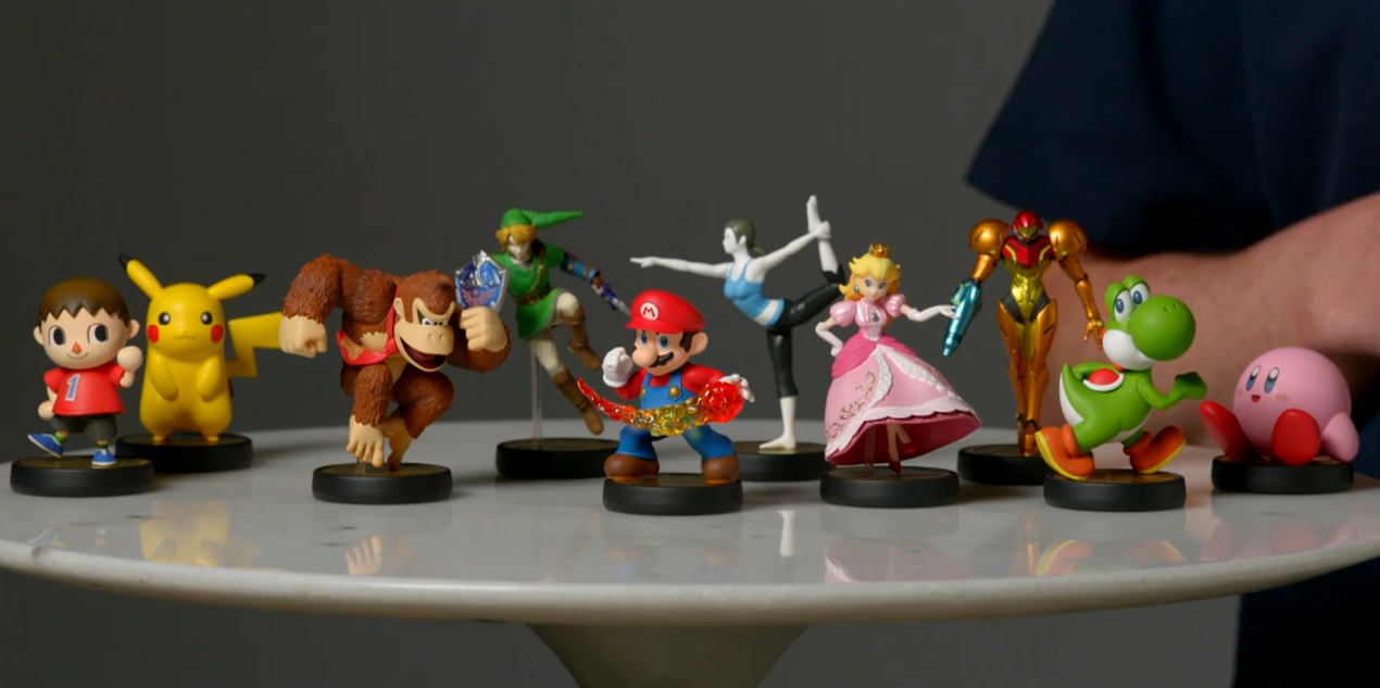 Nintendo Gets Into the Virtual Figure Craze with Amiibo