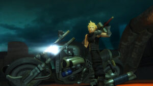Final Fantasy VII G-Bike is a Mobile Version of the Motorcycle Mini-game from Final Fantasy VII