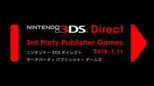 A Third Party Oriented 3DS Direct is Coming Tomorrow