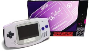 Get a SNES Throwback in this Re-Shelled SNES Themed Game Boy Advance