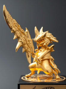 Capcom is Celebrating the 10 Year Anniversary for Monster Hunter with…. a 24K Gold Statue?!
