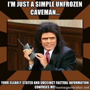 Unfrozen Caveman Journalist: Victim Complex Edition