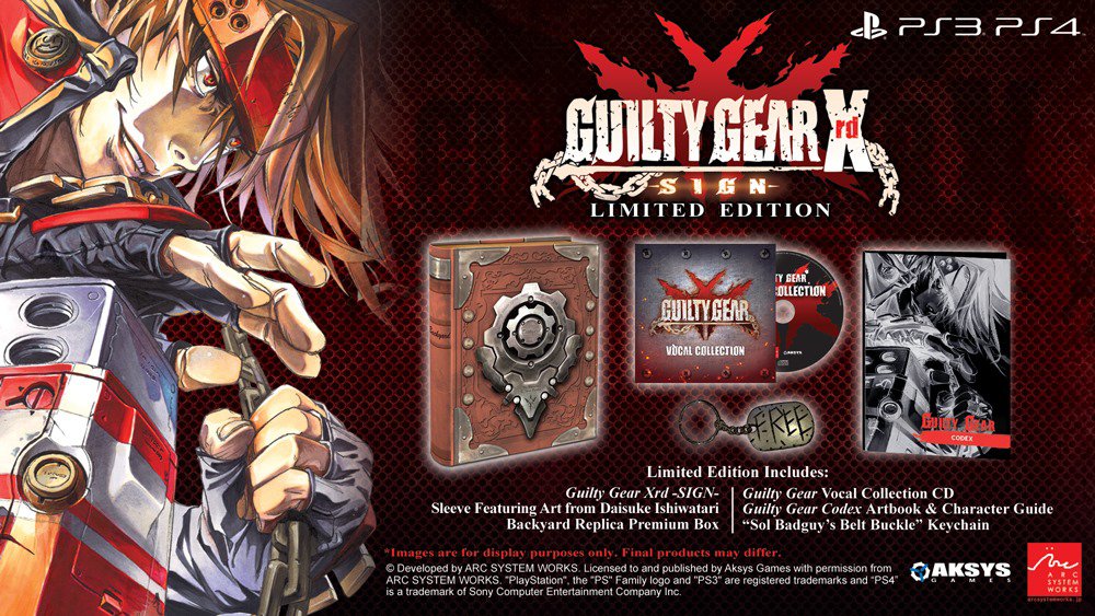Feast Your Eyes on the Limited Edition of Guilty Gear Xrd: Sign