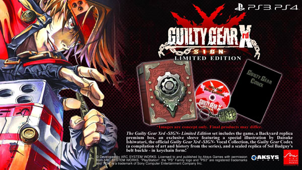 The Guilty Gear Xrd: Sign Limited Edition is Coming on December 23rd