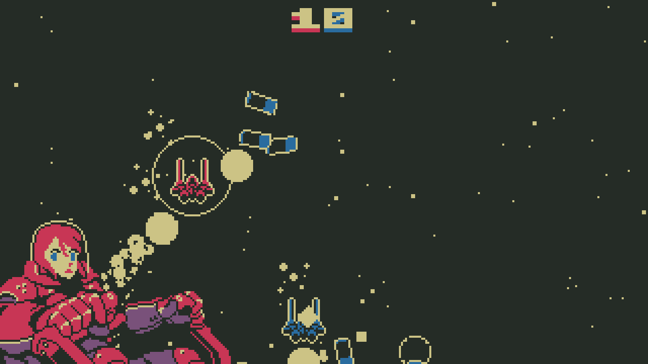 Redshift Blueshift is a Pong-like Shmup with a Face-Melting Soundtrack