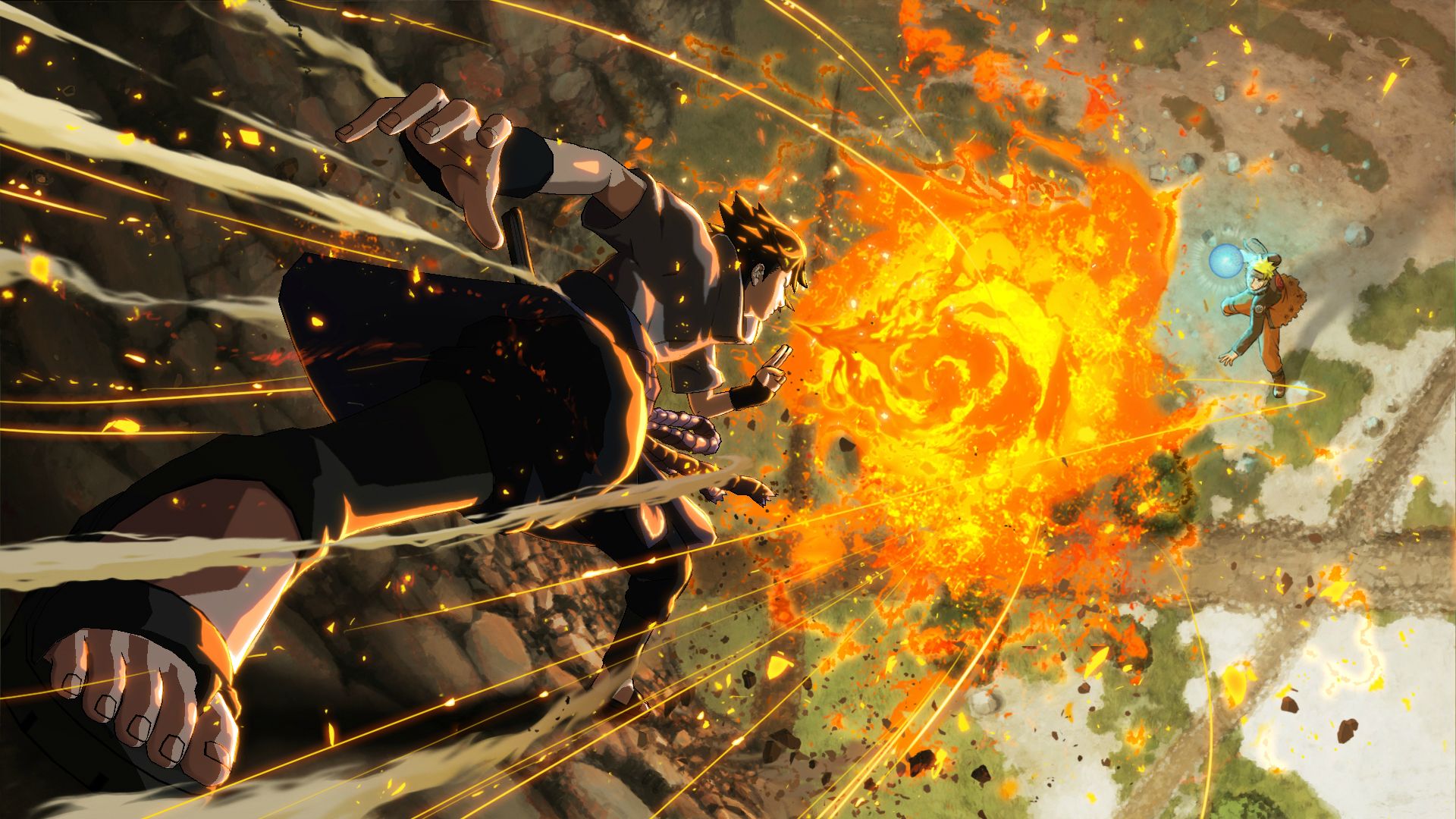 New Screens of Naruto Shippuden: Ultimate Ninja Storm 4 Show Wall Battles