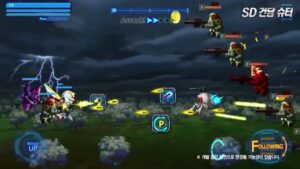 SD Gundam Shooter, a Side-Scrolling Shmup, is Coming to Korean Mobile Devices
