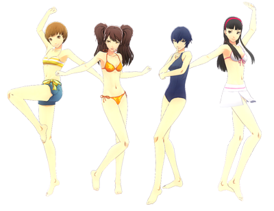 First Run Copies of Persona 4: Dancing All Night in Japan Come with Swimsuit Outfits