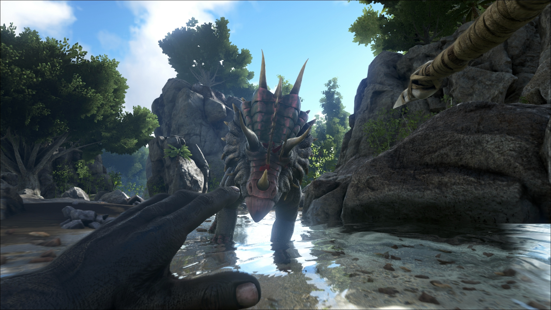 ARK: Survival Evolved Supports Project Morpheus on PS4