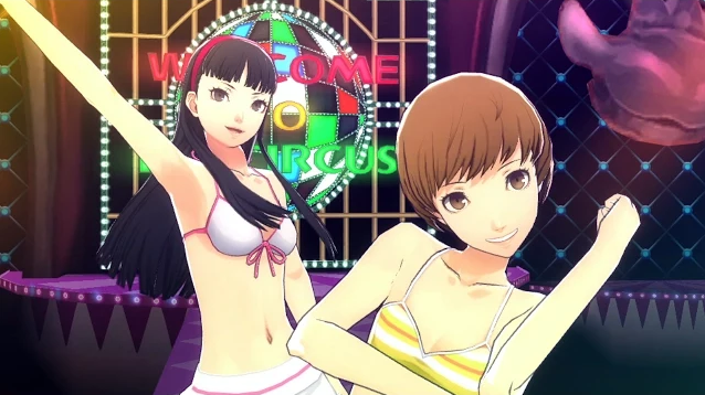 Watch the Ladies from Persona 4: Dancing All Night Strut Their Swimsuit Costumes