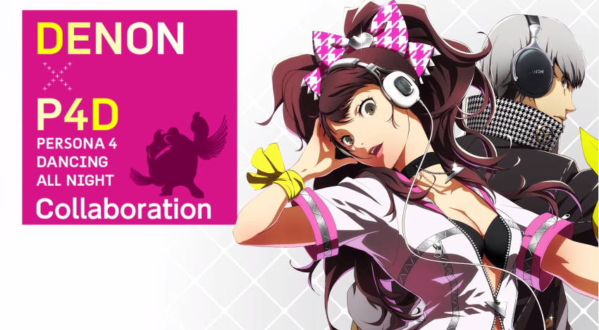 Get a Look at the Denon-Branded Headphones in Persona 4: Dancing All Night