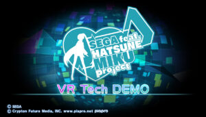 Hatsune Miku Gets Her Own Project Morpheus Demo, Playable at E3 2015