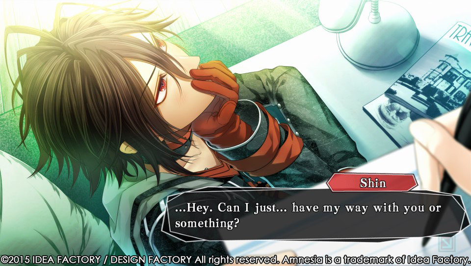 New Amnesia: Memories Screenshots Depict Shin, the Man with a Troubled Past
