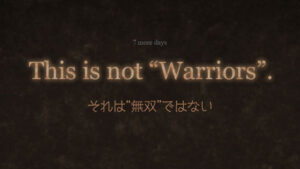 Koei Tecmo Boldly Teases New Game That’s Totally Not a “Warriors” Game
