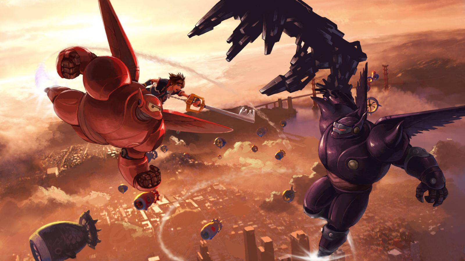 Kingdom Hearts III Features a Big Hero 6 World