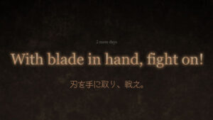 Koei Tecmo’s Non-Warriors Teaser Asks You to Fight with a Blade