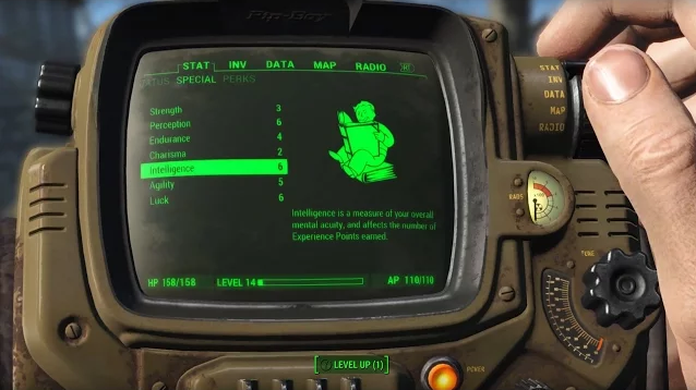 Get a Close Look at Fallout 4’s Character and Perk System