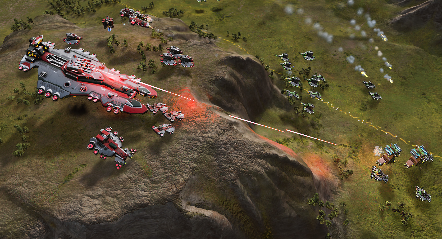 Planet-Sized RTS Ashes of the Singularity Now on Early Access
