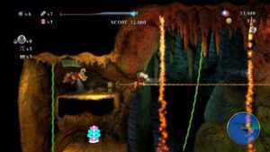 Spelunker World Out Now on PlayStation 4