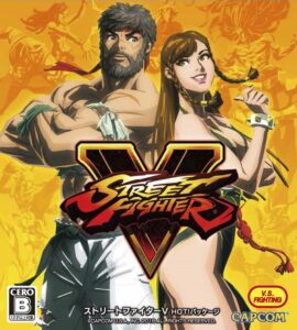 Japanese Street Fighter V Cover Art has Ryu and Chun-Li Showing Some Skin