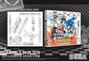 Sega 3D Classics Collection is Bundled With a Retro Decal Set