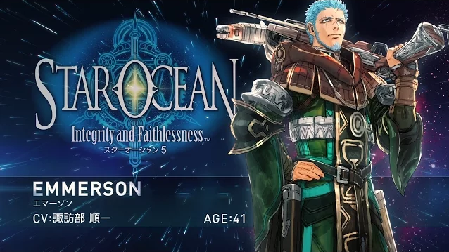 New Star Ocean 5 Trailer Focuses on the Alcoholic Womanizer, Emmerson