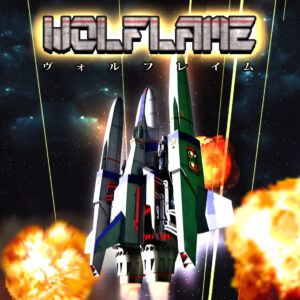 Vertical Japanese Shmup WOLFLAME Now on Steam Greenlight