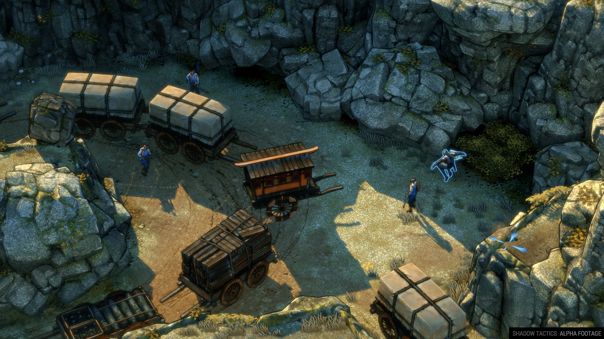 Deal Death From The Rooftops In Shadow Tactics: Blades Of The Shogun