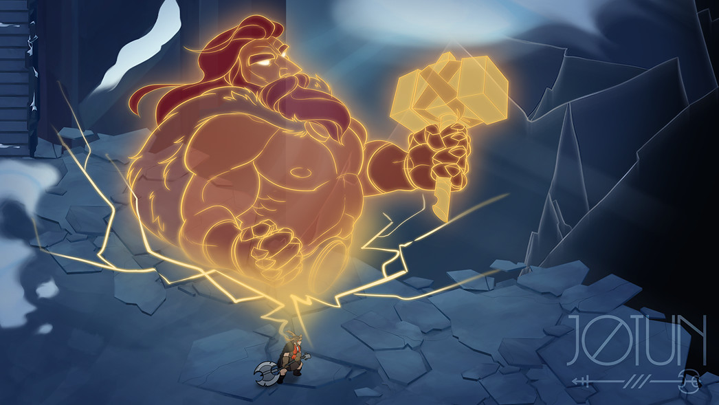 Hand-Drawn Norse Action Game Jotun Comes to PS4, XB1, and Wii U in Summer 2016