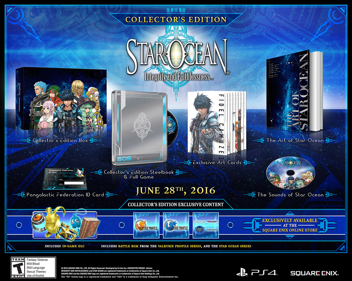 Star Ocean 5 Launches July 1 in Europe, Collector’s Edition Revealed