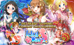 Competitive Online RPG Idol Wars Comes West in August