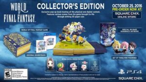World of Final Fantasy Collector's Edition Revealed, Comes With Pop-up Book