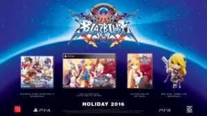 Limited Edition for BlazBlue: Central Fiction Announced