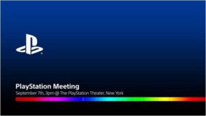 PlayStation Meeting Event Set for September 7
