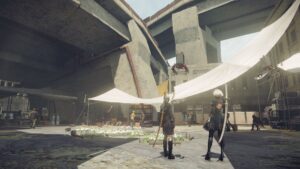 30 Minutes of NieR: Automata Open World Gameplay