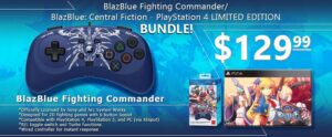 BlazBlue: Central Fiction American Release Set for Early November, PS4 Bundle Revealed
