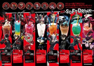 Persona 5 Gets Cafe Collaboration for Officially-Themed Drinks and Meals