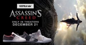 Ubisoft Collabs with SUPRA on Assassin’s Creed Shoes, Because Reasons