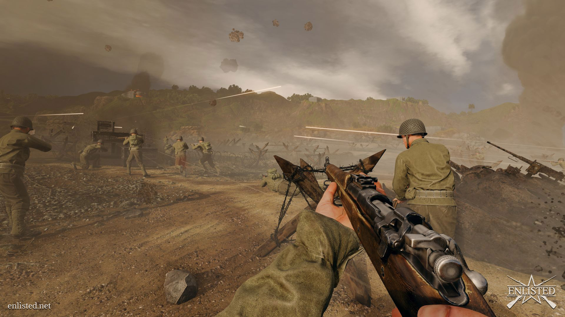 100-Player WWII FPS “Enlisted” Promises Realistic Battles, Not eSports Trash