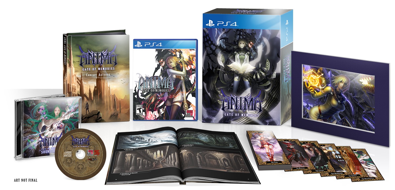 Third-Person Action RPG Anima: Gate of Memories Gets a Swanky Limited Edition