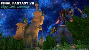 New Kingdom Hearts III Screenshot Celebrates Final Fantasy VII 20th Anniversary